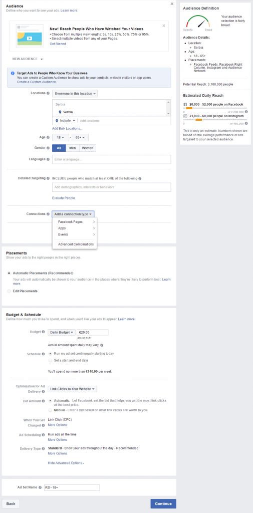 Kako kreirati Fejsbuk oglas
