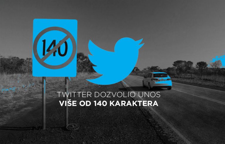 Twitter konačno dozvolio unos više od 140 karaktera za tvitove, ali