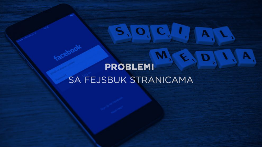Problemi sa Fejsbuk stranicama