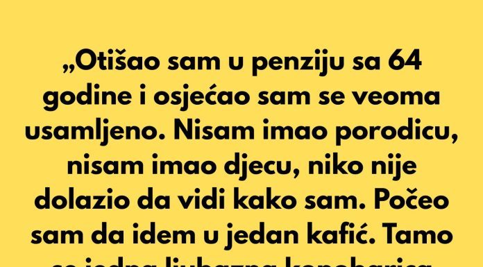 Od usamljenih dana do neočekivanog prijateljstva: penzionisani čovjek i konobarica koja mu je promijenila život Od usamljenih dana do neočekivanog prijateljstva: penzionisani čovjek i konobarica koja mu je promijenila život - featured image