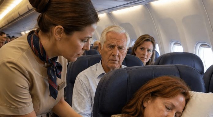 Spavala je na sjedalu 8A dok kapetan nije preko razglasa upitao ima li među putnicima borbenih pilota — tada je žena koju su godinama nazivali kukavicom ustala, a jedan čovjek iza nje problijedio Spavala je na sjedalu 8A dok kapetan nije preko razglasa upitao ima li među putnicima borbenih pilota — tada je žena koju su godinama nazivali kukavicom ustala, a jedan čovjek iza nje problijedio - featured image