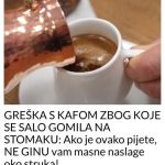 GREŠKA S KAFOM ZBOG KOJE SE SALO GOMILA NA STOMAKU: Ako je ovako pijete, NE GINU vam masne naslage oko struka!